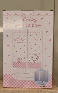 Hello Kitty 日貨觸碰感應燈三面化妝立鏡