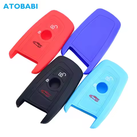 Silicone Car Key Cases Smart Remote Control Fobs Protector Cover Skin For BMW 1 3 4 5 6 7 Series F20