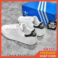 Adidas STAN SMITH Sneakers In Black And White For Unisex High-Quality Standard Product