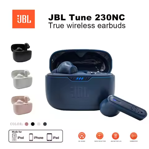 JBL TUNE 230NC TWS Wireless Bluetooth Earphones In-ear with Stereo Earbuds Mic Sports Wireless Headp