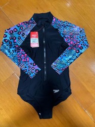 Speedo 女童長袖泳衣