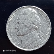 Koin Amerika 5 Cent Tahun 1986 D Liberty - FC02