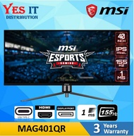 MSI MAG401QR (40" IPS UWQHD 1MS 155HZ) GAMING MONITOR