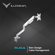 ILLEGEAR RUKA (Single Spring-assisted Monitor Arm)