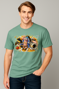 Kaos Pria Premium Motif 3Dimensi Frank Shogun Animasi Tshirt Oblong Laki Hc0860 By hans & co Katun