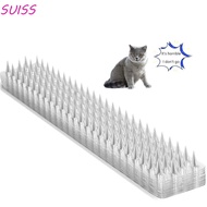 SUISS 10/20Pcs Spikes Repeller, Plastic Strips Bird Spike Repellent, Garden Fences Control Waterproo