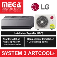 LG ARTCOOL+ SYSTEM 3 WIFI AIRCON (5 Ticks) &amp; INSTALLATION