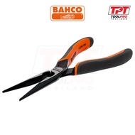 Bahco 160mm Long Snipe Nose Pliers Self Opening Handle (2430G-160)