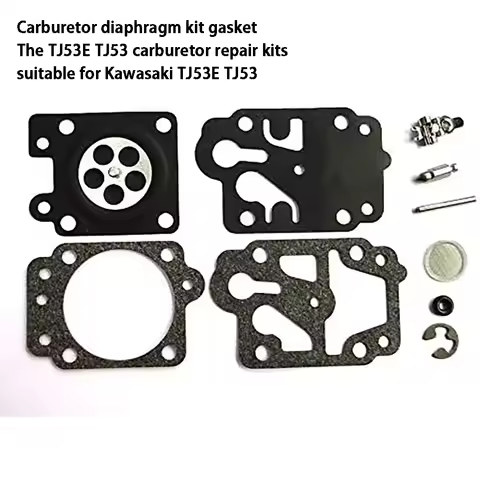 Carburetor diaphragm kit gasket The TJ53E TJ53 carburetor repair kits are suitable for Kawasaki TJ53