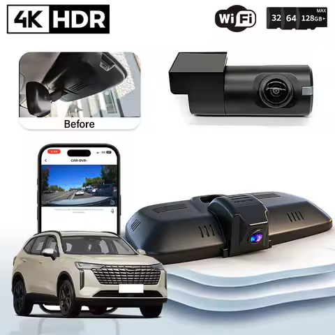 Plug and play 4K Driving Recorder For HAVAL H6 Plus/Jolion,For HAVAL H6 MAX/PHEV,Night Vision Car Dv