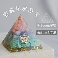 【客製化】奧根水晶能量金字塔Orgonite