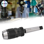 BVWHM Quick Release Drill Chuck, Morse Taper MT3 Tapered Mandrel MK3 Keyless Drill Chuck, Durable B1