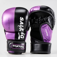 Adult Boxing Glove Half Finger Gloves Professional Combat Fighting Muay Thai MMA Finger Gloves Half 