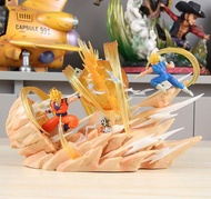 Dragon Dạ Hội Sky Áo Cao Cấp Hình Super Saiyan 2 Goku Vs魔ized Vegeta Sưu Tập Mẫu Màn Hình Anime Chơi