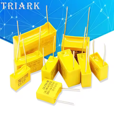 10pcs X2 Series 275VAC Polypropylene Film Capacitor 10MM 15MM 22.5MM 27.5MM 0.047uf 0.01UF 0.1UF 0.2