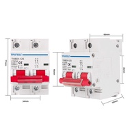 MCB DC 2P 600V Circuit Breaker 80A 100A 125A