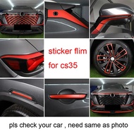 red item for Changan CS35 Plus Turbo 2023 Steering Wheel Decorative Strip Cs35plus