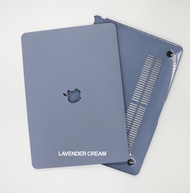 Macbook Case Cream เคสแมคบุ๊ค Air13 / Pro13 / M1 / M2 / M3 / Pro14/ 1466 / Air15 M2  (THพร้อมส่ง ในไทย)