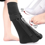 1pair Foot Drop Correction Sock Brace Plantar Fasciitis Support Arch Compression Sock Adjustable Str