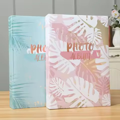 6-inch 300 Pockets Print Cover Photo Album Creative Picture Storage Scrapbooking Album 4x6inch Pictu