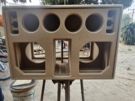 ลำโพงบลูทูธ 8นิ้วคู่ ซับ 8 นิ้ว 2ดอก กลาง 4นิ้ว 4 ดอก แหลม2นิ้ว4ดอก ไม้ mdf15 มิล