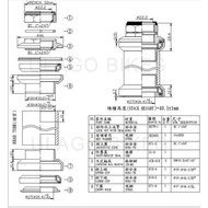 Promo headset NECO TAIWAN h671 bicycle bearing 22.2mm kom bowl fork fork COD