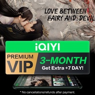 (E-Voucher) iQIYI VIP 3-Month Premium VIP 4K Clarity + Skip Ads for Dramas Anime & More