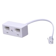 RJ11 To Phone Socket Converter Dual