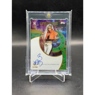 2025 Topps WWE Universe B-FAB Green Electric Auto /99 UNA-BFA SmackDown