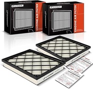 A-Premium 2-PC Engine Air Filter Compatible with Ford & Lincoln Models - Escape(2020-2023), Bronco S