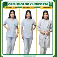 OLFU FEMALE UNIFORM_COLLEGE OF BIOLOGY_OUR LADY OF FATIMA UNIVERSITY