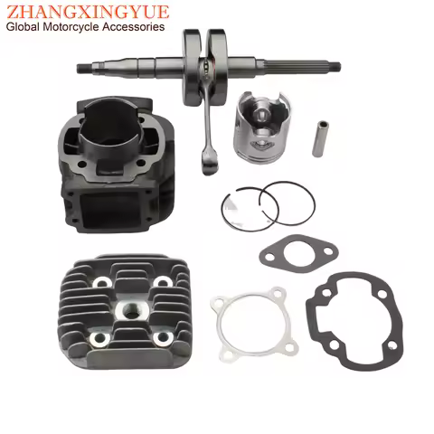 Scooter 70cc Big Bore Cylinder Kit & Racing Crankshaft For Yamaha Slider 50 Target Bws50 Bw's Zuma 5
