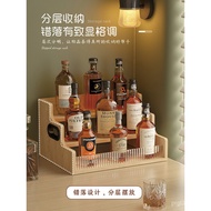 Shelf Display Desktop Feel Ladder Light Shelf Luxury Bracket Wine Glass Wine Shelf Wine Bottle House