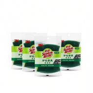 3M - 套裝4包 3M Scotch-Brite 廚房碗碟清潔海綿 百潔布