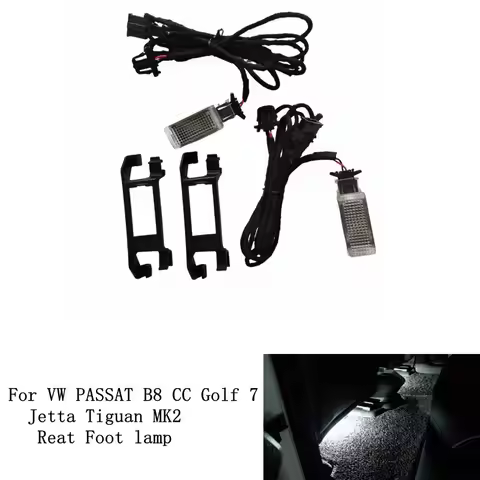5GG947409 Interior LED Footwell Light Foot Lamps For VW PASSAT B8 Golf 7 7.5 MK7 JETTA MK6 Tiguan To