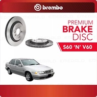 BREMBO Rear Discs (2pcs) - Volvo S60 'N' V60