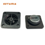 SOTAMIA 2pcs 45mm Tweeter 6 Ohm 10W Square Type with Tennis Top High Frequency Home Audio DIY Portab