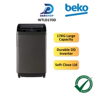 Beko Washing Machine Inverter 17KG Direct Drive Top Load Washer Mesin Basuh Auto Murah 洗衣机 洗衣機 WTLD170D
