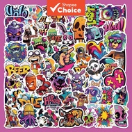 Punk Street Stickers 50pcs Waterproof Stickers Laptop Sticker Phone Stickers Stickers Aesthetic Pers