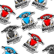 Sticker Motor Honda Wave 125S (glossy)