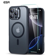 ESR Magsafe cho Iphone 16/15 Pro Max với miếng bảo vệ màn hình 14/13 mờ mờ trường hợp quân sự cấp bả