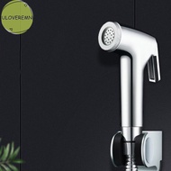 uloveremn Chrome Bidet  Tap Hygienic Toilet  Shower Head Hose Bathroom Flushing SG