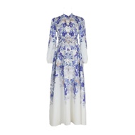 20265v New Women's Printed Collar Belt 36 Color Dress 2698 ahlsenmy4
