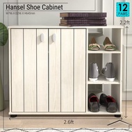 Luxe: Hansel Shoe Cabinet | 2 &amp; 3 Door | Cupboard Shelf
