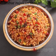 [Hot-selling Simulation Model] Simulation Wooden Barrel Fried Rice Cooker Rice Simulation Food Model