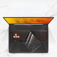 ASUS FA706 FA506 Gaming Laptop Transparent Keyboard Film Tuf A15 A17 F15 Dustproof and Waterproof Keyboard Skin Protection Case for FA506iu FA506iv Fa506ii Fa706ii FA706iu【ZK】