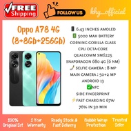 New Smartphone Original Oppo A78 4G [8+8Gb Ram+256Gb Rom | 67W SuperVooc | 6.43" FHD+ Amoled Screen | Snapdragon 680 ]