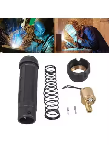 Euro Fitting Connector Brass CO2 Mig Welding Torch Adaptor Conversion Set Flamethrower