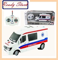 Remote Control Ambulance Vehicle Toy For Kid Birthday  Best Gift Kereta Control Mainan Budak  (3067)