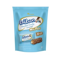 DILAN CRUNCHY MINI WAFER PACK POUCH ISI 10 x 9.5 GRAM COKLAT CHOCOLATE